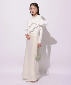 Mystrada(マイストラーダ) |ピーチサテンナロースカート