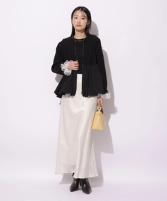 Mystrada(マイストラーダ) |ピーチサテンナロースカート