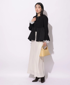 Mystrada(マイストラーダ) |ピーチサテンナロースカート