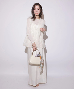 Mystrada(マイストラーダ) |ピーチサテンナロースカート