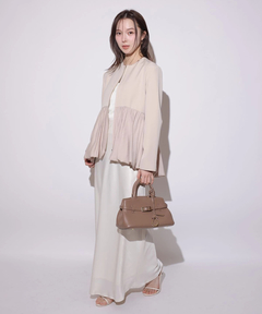 Mystrada(マイストラーダ) |ピーチサテンナロースカート