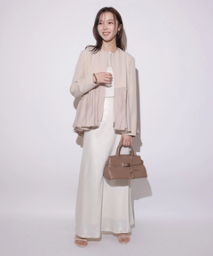 Mystrada(マイストラーダ) |ピーチサテンナロースカート