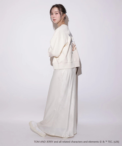 Mystrada(マイストラーダ) |ピーチサテンナロースカート