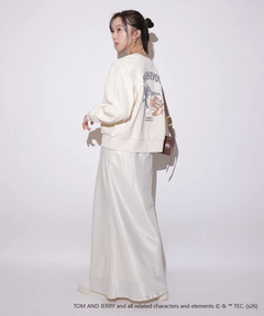 Mystrada(マイストラーダ) |ピーチサテンナロースカート