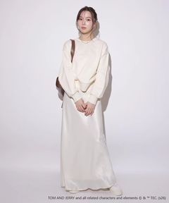 Mystrada(マイストラーダ) |ピーチサテンナロースカート