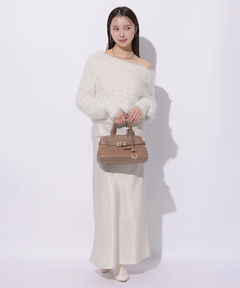 Mystrada(マイストラーダ) |ピーチサテンナロースカート