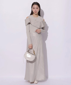 Mystrada(マイストラーダ) |ピーチサテンナロースカート