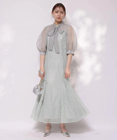 Mystrada(マイストラーダ) |2WAYボレロ付きレースドレス