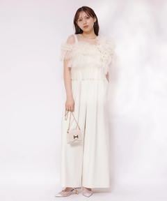 Mystrada(マイストラーダ) |チュールアシメサロペット