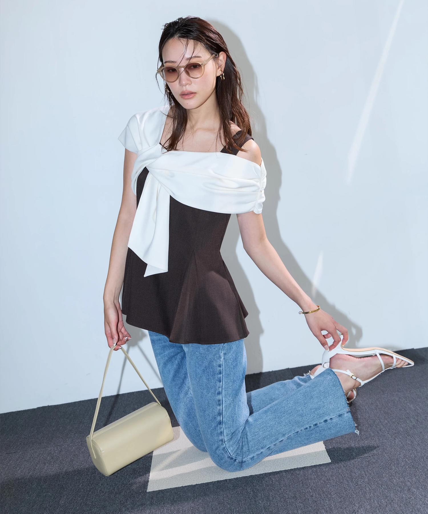 Mystarada スリムフレアデニム34 xsサイズ スリムフレアデニム（その他パンツ）｜Mystrada（マイストラーダ
