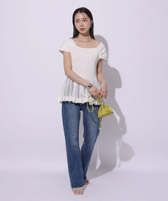 Mystrada(マイストラーダ) |スリムフレアデニム