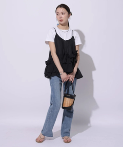 Mystrada(マイストラーダ) |スリムフレアデニム