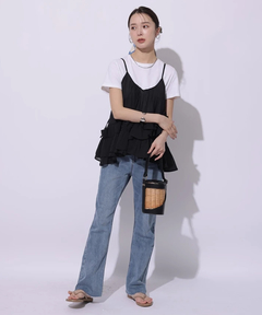 Mystrada(マイストラーダ) |スリムフレアデニム