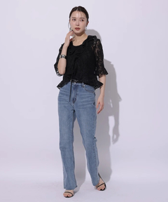 Mystrada(マイストラーダ) |スリムフレアデニム