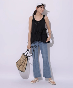 Mystrada(マイストラーダ) |スリムフレアデニム