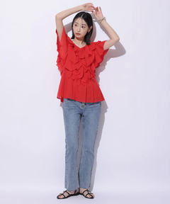 Mystrada(マイストラーダ) |スリムフレアデニム