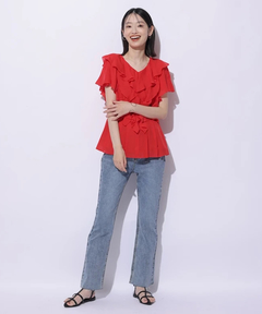 Mystrada(マイストラーダ) |スリムフレアデニム