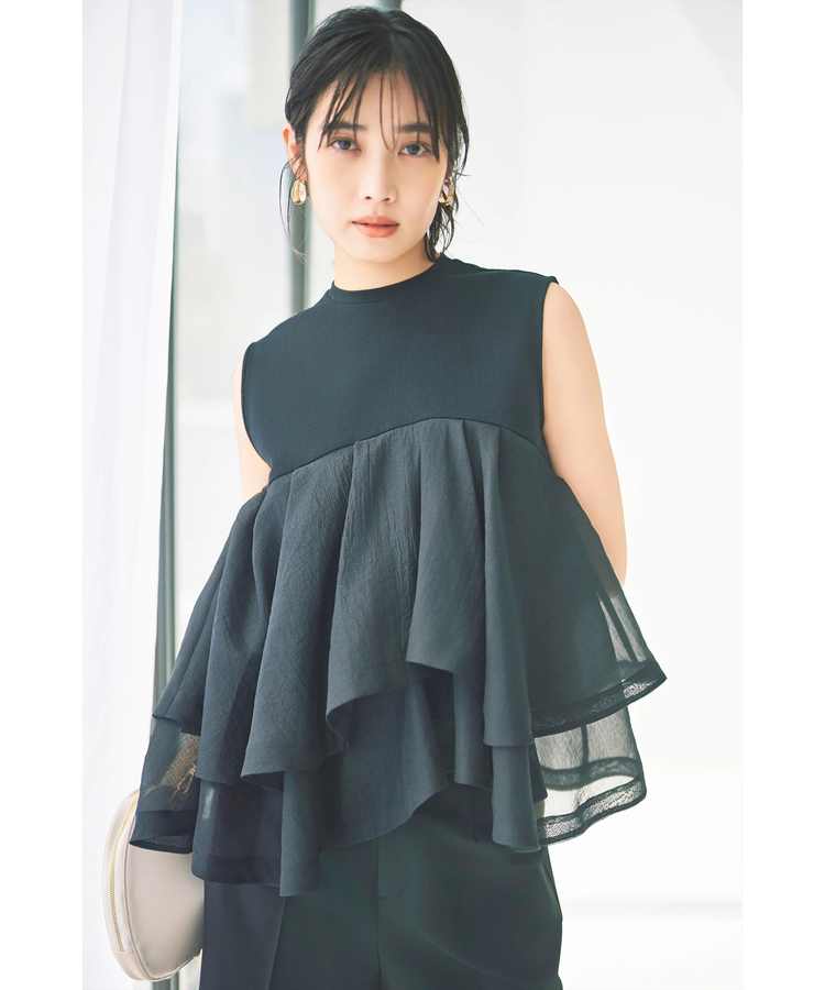 Mystrada(マイストラーダ) |《店舗限定》ティアードドッキングカットソー