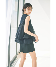 Mystrada(マイストラーダ) |《店舗限定》ティアードドッキングカットソー