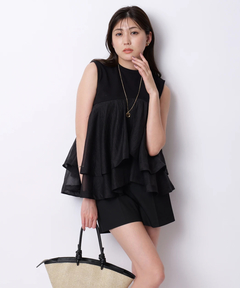 Mystrada(マイストラーダ) |《店舗限定》ティアードドッキングカットソー