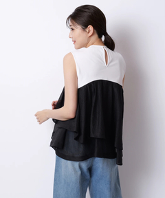 Mystrada(マイストラーダ) |《店舗限定》ティアードドッキングカットソー