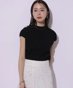 ビージュロゴゆるニット新品アルページュストーリー STORY掲載】モチーフインターシャ ニット(トップス)｜TO BE CHIC
