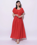 店舗限定》ゆるタックリネンワンピース | ワンピース | Mystrada