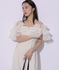 チュールスリーブロンパース | ドレス | Mystrada（マイストラーダ