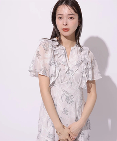 memoriseさん専用⭐︎mystrada ボタニカルワンピース Mystradaシアーフラワーワンピース - メルカリ