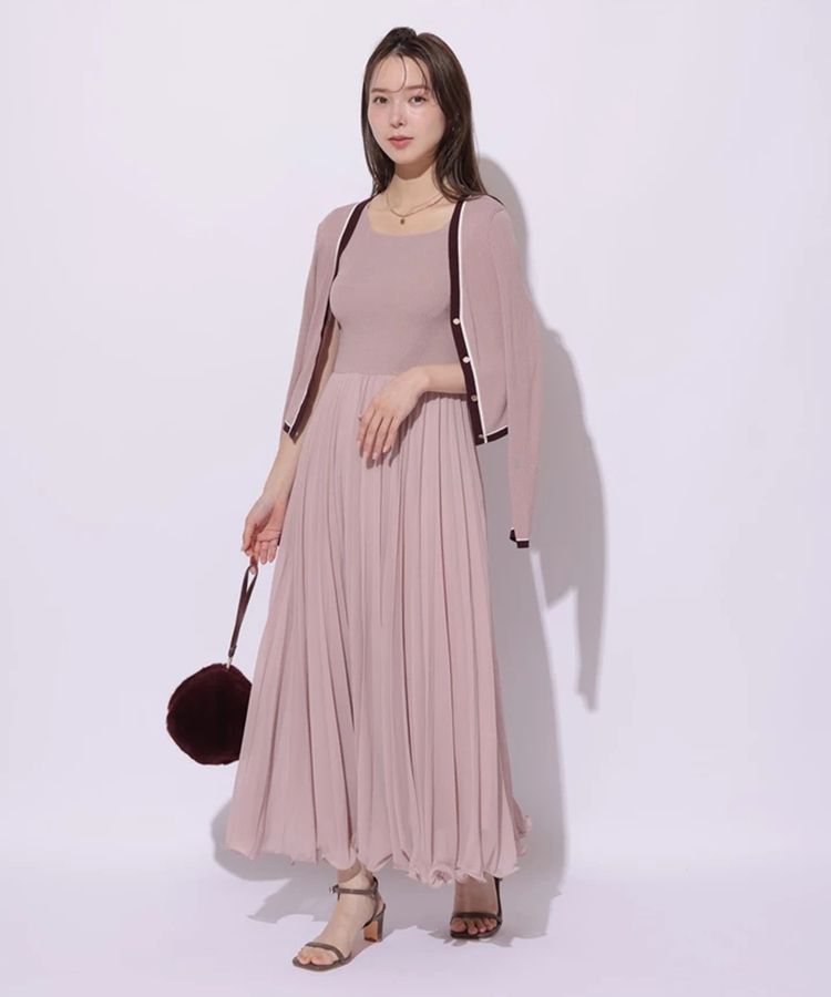Mystrada⭐︎プリーツメロードレス⭐︎難あり マイストラーダ Mystrada プリーツメロードレス （黒