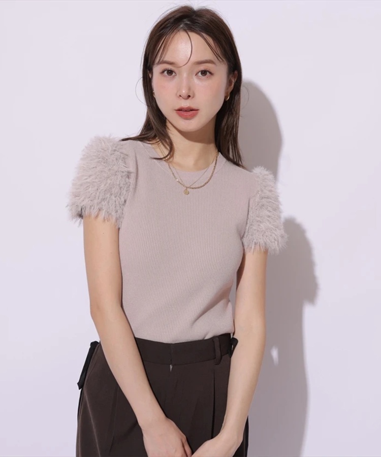 ファースリーブニット | ニット | Mystrada（マイストラーダ  