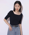 本日限定値下げ　新作　Mystrada スクエアネックジャケット スクエアネックニット | ニット | Mystrada（マイストラーダ