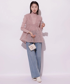 Mystrada(マイストラーダ) |《Mystradaルミネ新宿店限定》デコラチュールブラウス