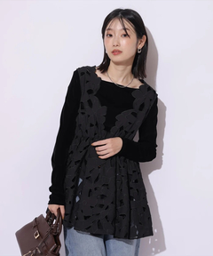 Mystrada(マイストラーダ) |カットワークチュニック