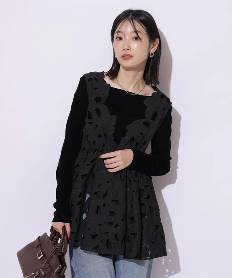 カットワークチュニック | シャツ・ブラウス | Mystrada（マイ