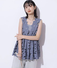 Mystrada(マイストラーダ) |カットワークチュニック