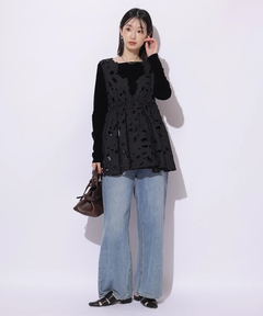 Mystrada(マイストラーダ) |カットワークチュニック