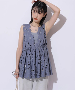 Mystrada(マイストラーダ) |カットワークチュニック