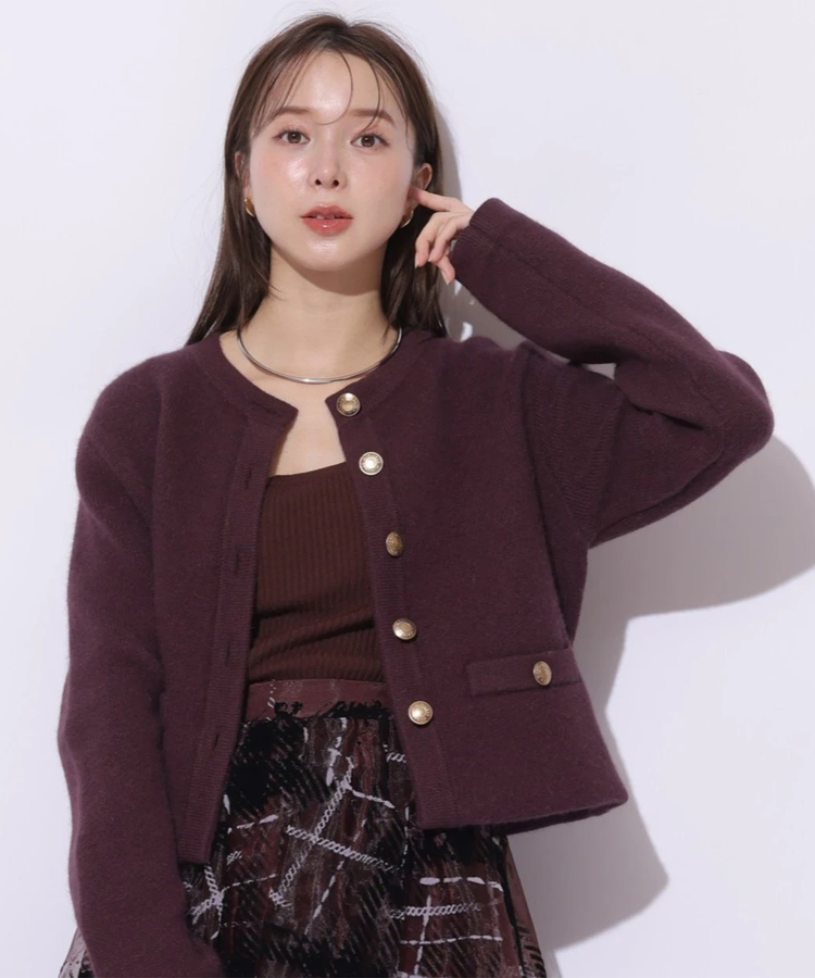 ♡Mystrada♡ラメ♡コーディガン Amazon.co.jp: Mystrada マイストラーダ ラメ ワッペン