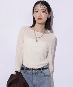 【新品タグ付き】Arpege story Tシャツ Mサイズ ホワイト 2025年最新】アルページュ tシャツの人気アイテム - メルカリ