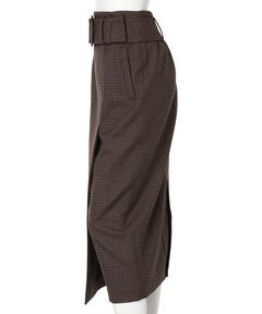 Mystrada(マイストラーダ) |ワイドベルトラップスカート