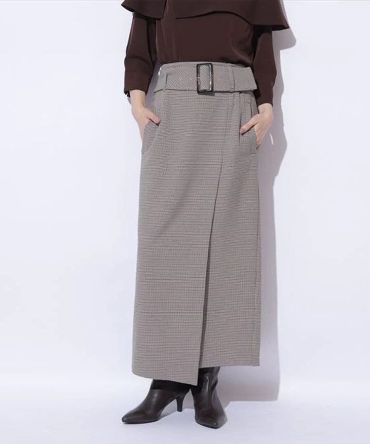 店舗限定》ワイドベルトラップスカート | スカート | Mystrada（マイ