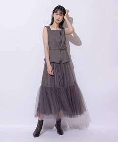 店舗限定》ジレドッキングワンピース | ワンピース | Mystrada（マイ