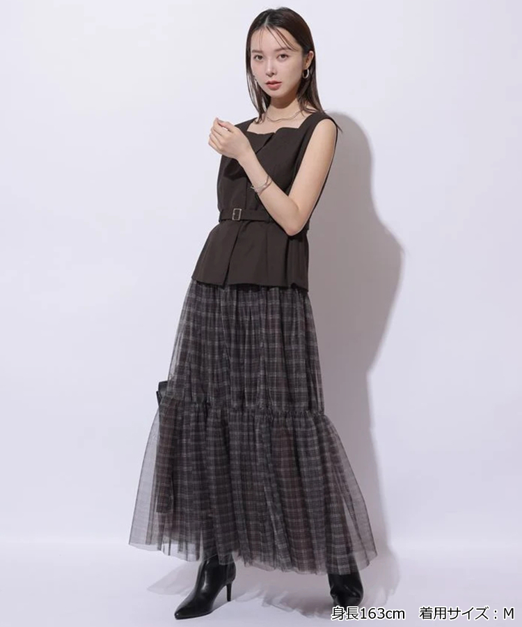 新作完売品♡希少　Mystradaジレドッキングワンピース　新品未使用品タグ付き 店舗限定》ジレドッキングワンピース | ワンピース | Mystrada