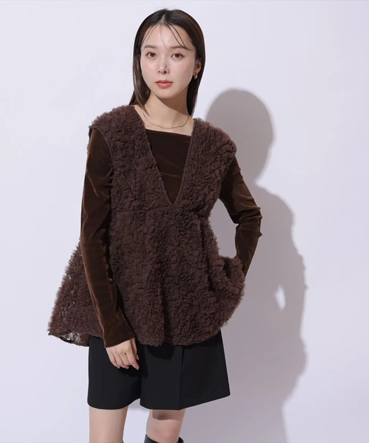 Mystradaルミネ新宿店限定》デコラチュールブラウス | シャツ