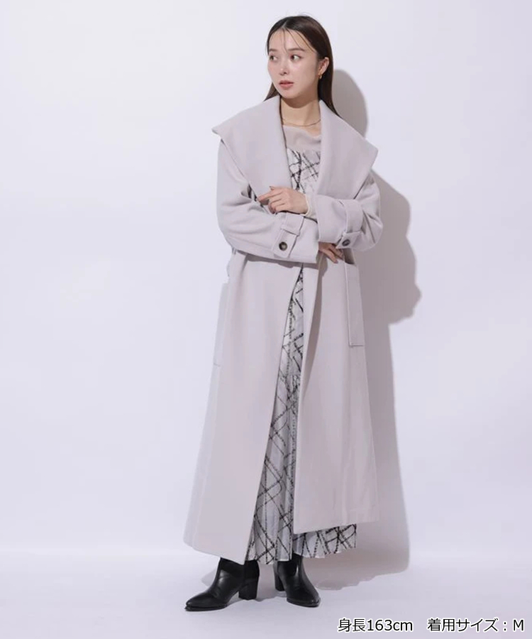 ショールカラーロングコート | コート | Mystrada（マイストラーダ