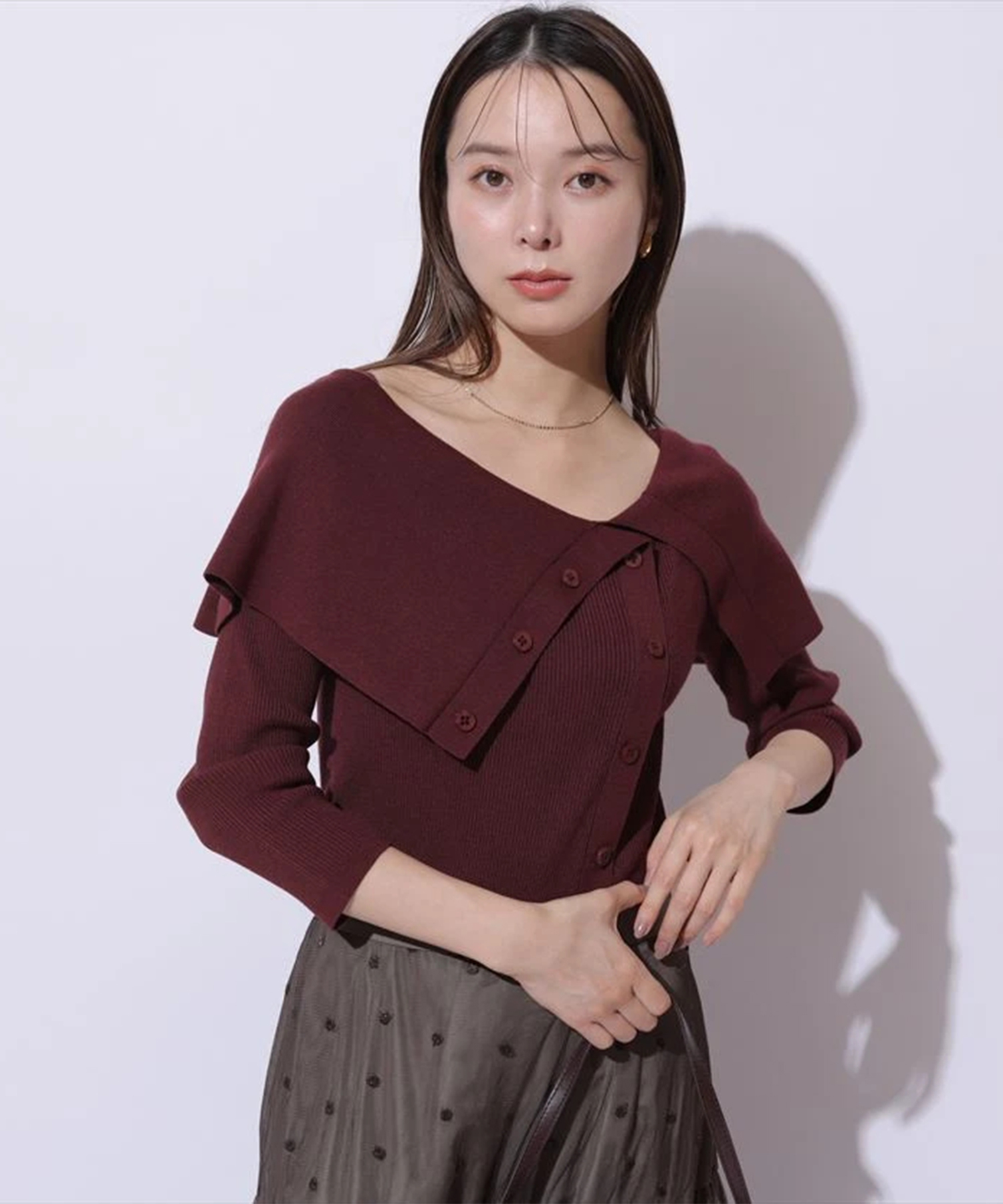 ケープニット | ニット | Mystrada（マイストラーダ） │【公式通販