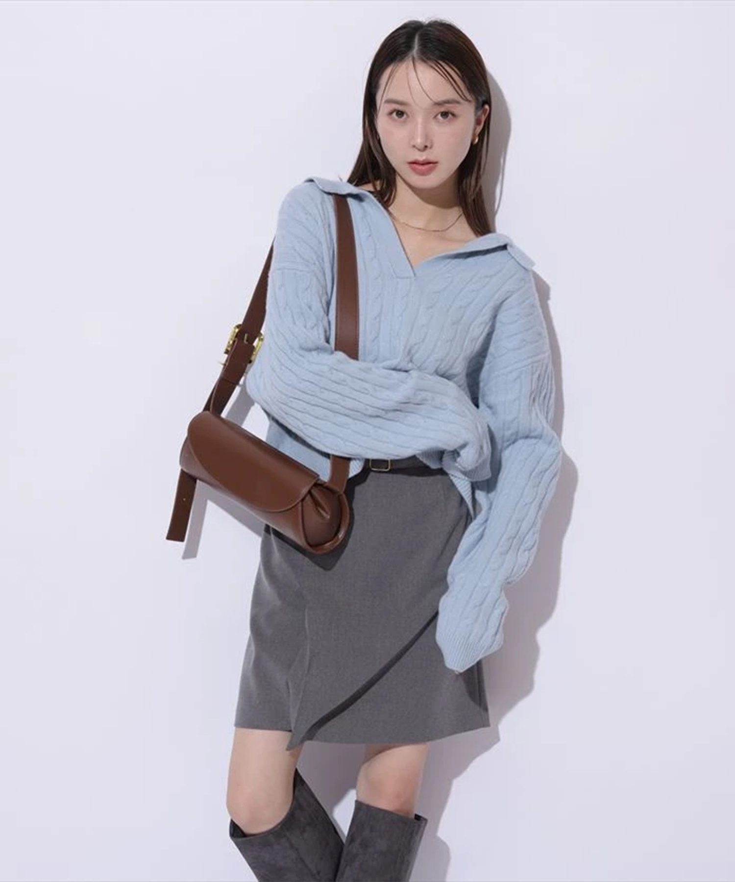 ベルト付きミニスカート | スカート | Mystrada（マイストラーダ