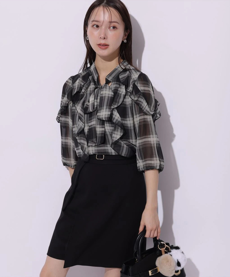 ベルト付きミニスカート | スカート | Mystrada（マイストラーダ