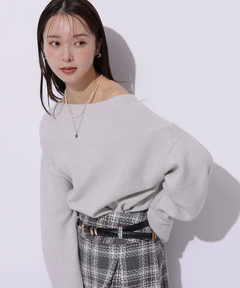 Mystrada(マイストラーダ) |アクアオフショルニット